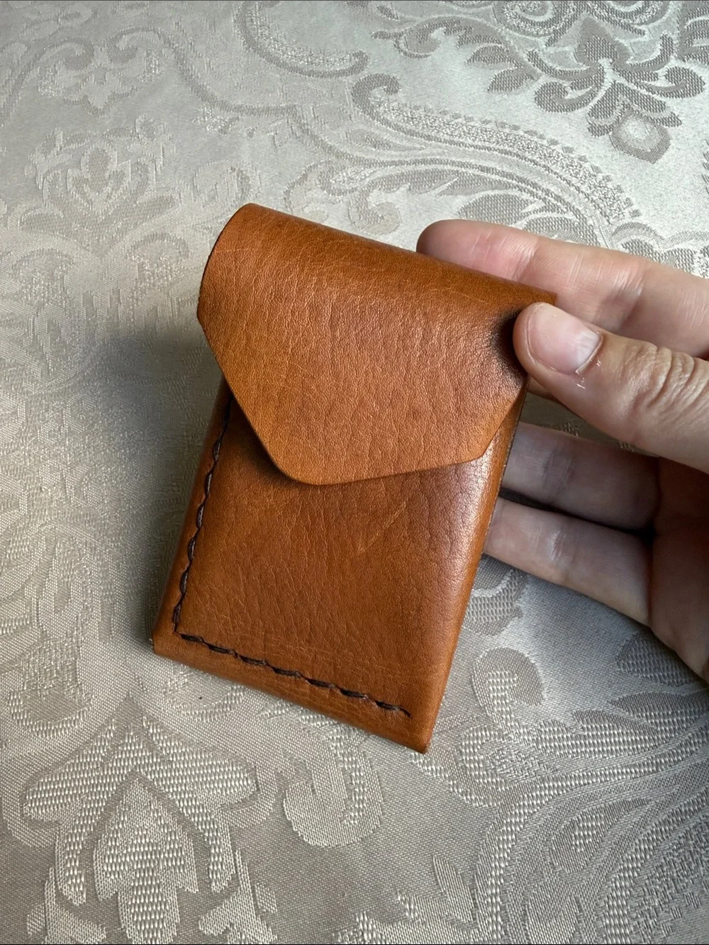 Oldis Road Oldis One Light Golden Honey Full Grain Leather Wallet